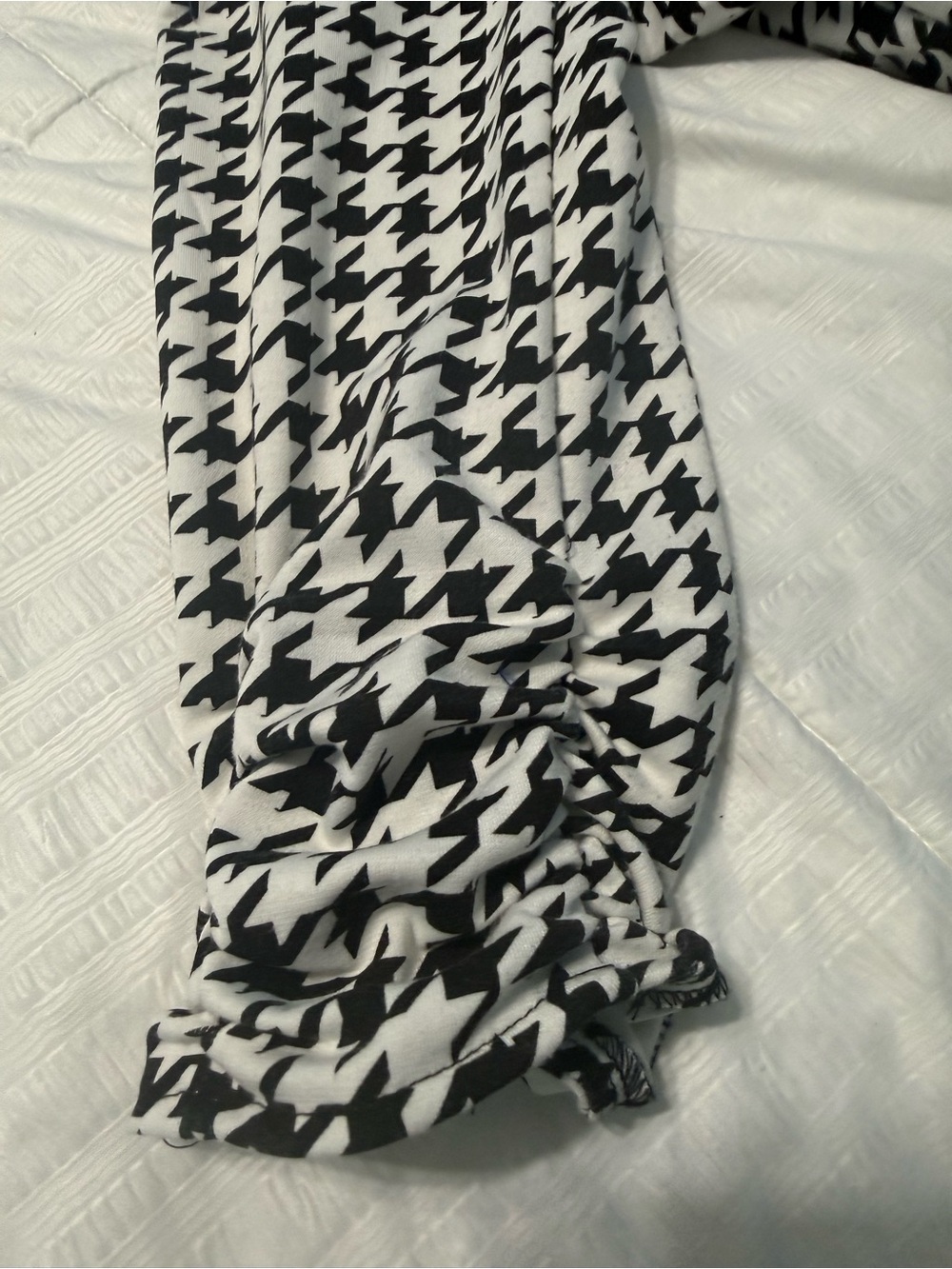 Vintage Cato Houndstooth Black & White Women's Blazer Jacket XL - Picture 7 of 9